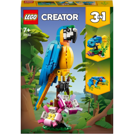LEGO® Creator - Papagal exotic (31136), 253 piese [14]