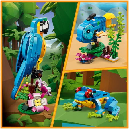 LEGO® Creator - Papagal exotic (31136), 253 piese [8]