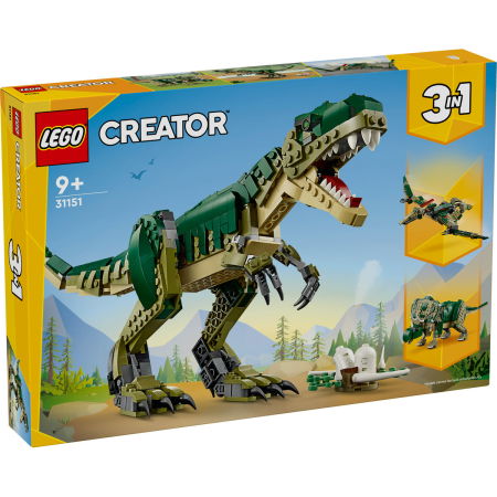 Jucarii copii si jocuri educative -  LEGO®  Creator - T. Rex LEGO®  (31151), 626 piese