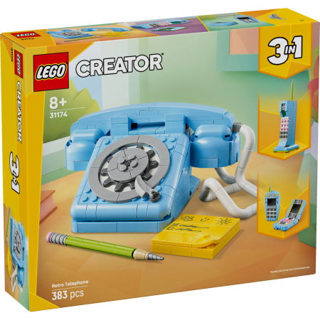 LEGO - LEGO®  Creator - Telefon retro (31174), 383 piese