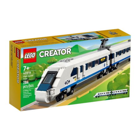 LEGO - LEGO® Creator - Tren de mare viteza (40518), 284 piese