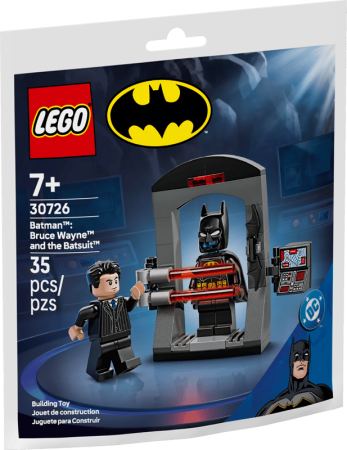 LEGO® DC Super Heroes -  Batman™: Bruce Wayne™ si Batcostumul (30726), 35 piese [0]