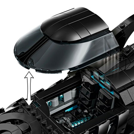 LEGO®  DC Super Heroes - Batmobilul din Batman Forever (76304), 909 piese [7]