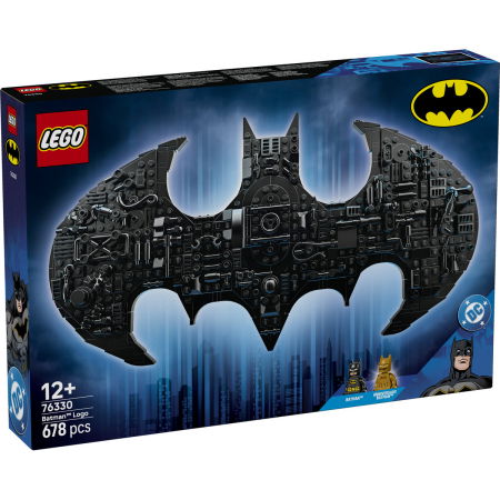 Jucarii copii si jocuri educative - LEGO® DC Super Heroes - Logoul Batman (76330), 678 piese