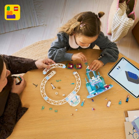 LEGO® Disney - Aventura cu sania pe sine la castelul de gheata al Elsei (43281), 216 piese [6]