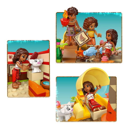  LEGO®  Disney - Canoea de aventura a Moanei (43270), 529 piese [3]