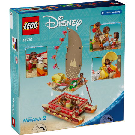  LEGO®  Disney - Canoea de aventura a Moanei (43270), 529 piese [2]