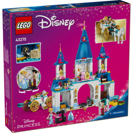  LEGO®  Disney - Castelul si caleasca Cenusaresei (43275), 596 piese [2]