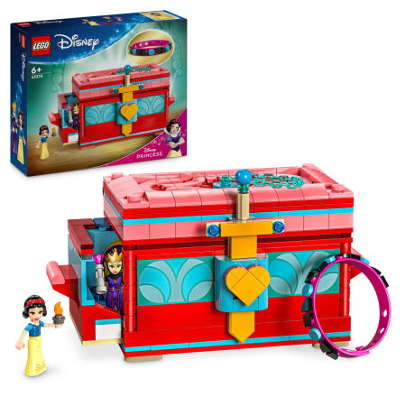 Jucarii copii si jocuri educative -  LEGO®  Disney - Cutia cu bijuterii a Albei ca Zapada (43276), 358 piese