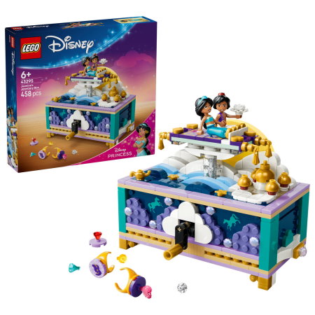 LEGO - LEGO® Disney - Cutia cu bijuterii a lui Jasmine (43295), 458 piese