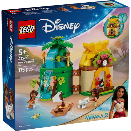 Jucarii copii si jocuri educative -  LEGO®  Disney - Distractie pe insula Moanei (43260), 175 piese