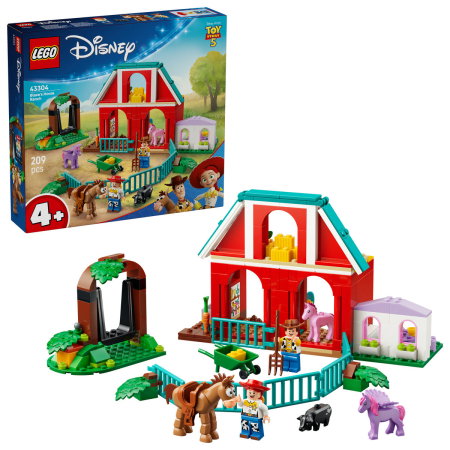 LEGO - LEGO® Disney - Ferma de cai a lui Blaze (43304), 209 piese