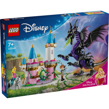 Jucarii copii si jocuri educative -  LEGO®  Disney - Maleficent sub forma de dragon (43240), 583 piese