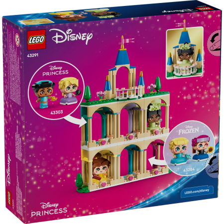 LEGO® Disney - Miniprintesele Belle si Tiana la castel (43291), 358 piese [2]