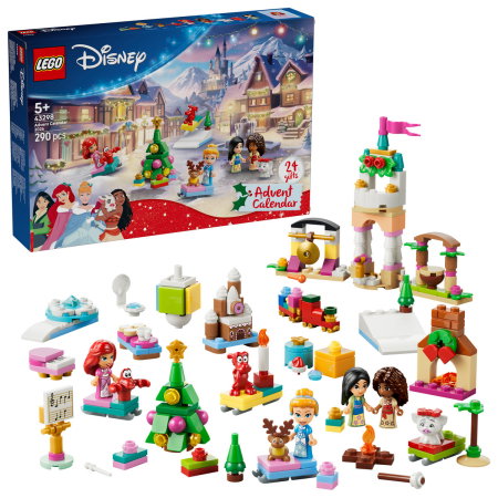 LEGO - LEGO® Disney -  Princess Calendar de advent 2026 (43298), 290 piese
