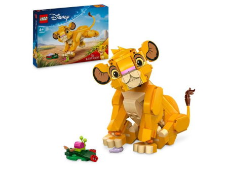 LEGO - LEGO® Disney - Puiul Simba, Regele Leu (43243), 222 piese
