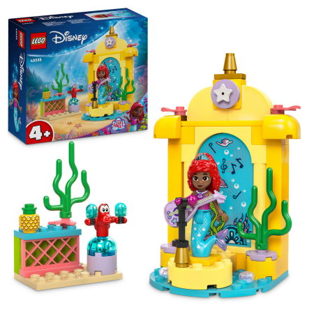 Jucarii copii si jocuri educative -  LEGO®  Disney - Scena muzicala a lui Ariel (43235), 60 piese