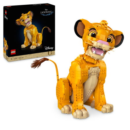 Jucarii copii si jocuri educative -  LEGO®  Disney - Simba, Regele Leu (43247), 1445 piese