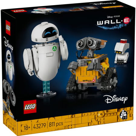 LEGO - LEGO® Disney - WALL-E si EVE (43279), 811 piese