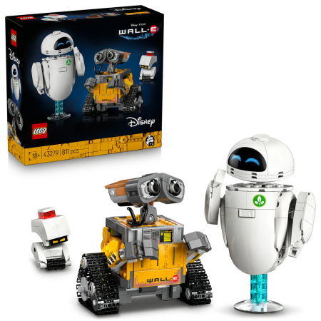 LEGO - LEGO® Disney - WALL-E si EVE (43279), 811 piese