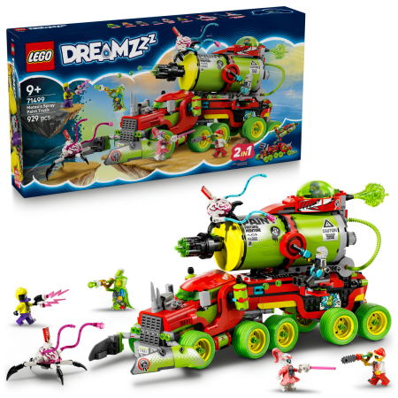 Jucarii copii si jocuri educative -  LEGO®  DREAMZzz - Camionul de vopsea spray al lui Mateo (71499), 929 piese