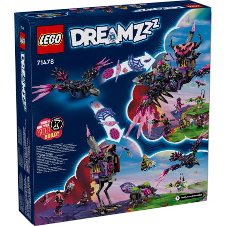  LEGO®  DREAMZzz - Corbul de la miezul noptii al vrajitoarei din Never (71478), 1203 piese [2]