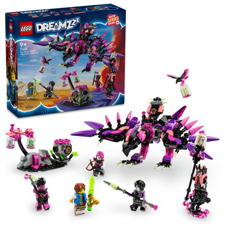 Jucarii copii si jocuri educative -  LEGO®  DREAMZzz - Creaturile de cosmar ale vrajitoarei din Never (71483), 457 piese