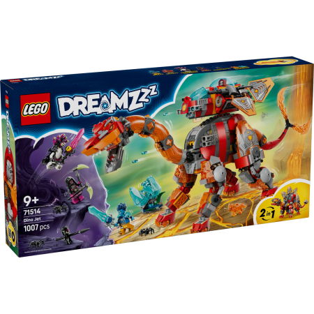 Jucarii copii si jocuri educative - LEGO® DREAMZzz - Dinozaur aparat de zbor (71514), 1007 piese