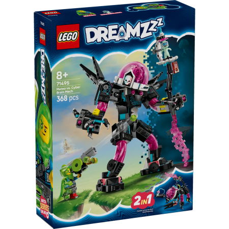 LEGO - LEGO®  DREAMZzz - Mateo contra robotului Creier cibernetic (71495), 368 piese