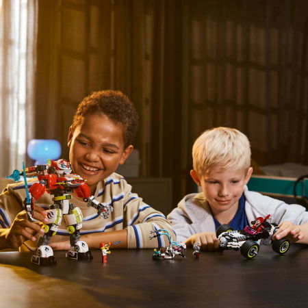 LEGO® DREAMZzz - Robotul tigru al lui Cooper si masina hot rod a lui Zero (71497), 1006 piese [6]