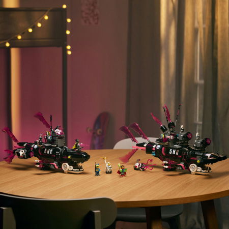  LEGO®  DREAMZzz - Submarin-rechin de cosmar (71500), 1413 piese [4]