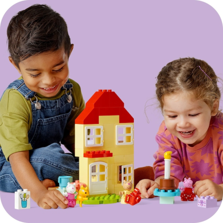 LEGO® DUPLO - Casa aniversara a Purcelusei Peppa (10433), 59 piese [4]