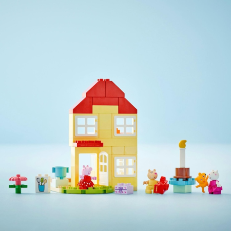 LEGO® DUPLO - Casa aniversara a Purcelusei Peppa (10433), 59 piese [2]