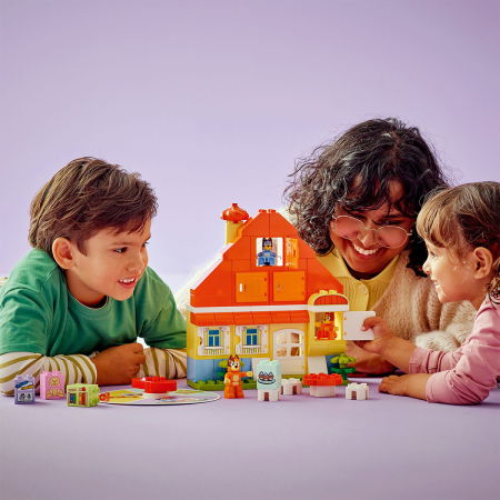 LEGO®  DUPLO - Casa de familie a lui Blue cu un joc de memorie (10459), 83 piese [3]