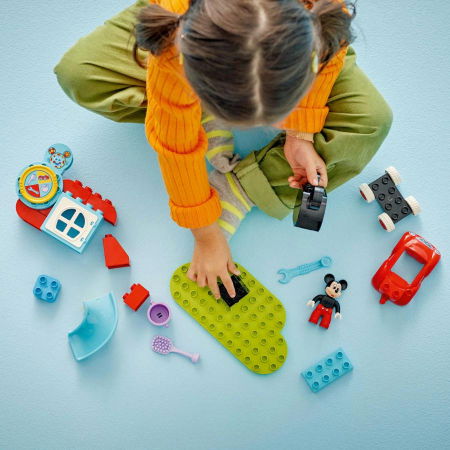 LEGO® Duplo - Clubul si masina lui Mickey Mouse (10454), 27 piese [2]