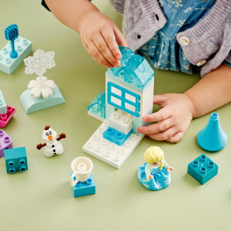 LEGO® DUPLO - Cutie creativa cu Elsa si Olaf din Regatul de gheata (10462), 37 piese [4]