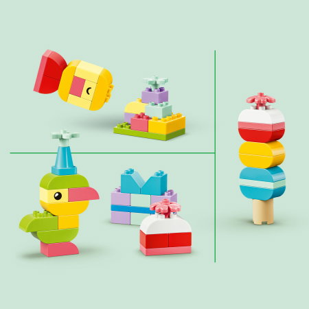 LEGO® DUPLO - Cutie creativa in culori (10479), 80 piese [6]