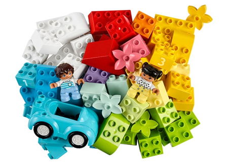 LEGO - LEGO® DUPLO -  Cutie in forma de caramida (10913), 65 piese