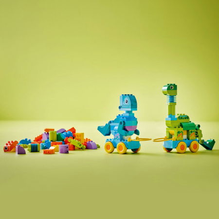  LEGO®  DUPLO - Dinozauri pe roti 3 in 1 (10451), 108 piese [7]