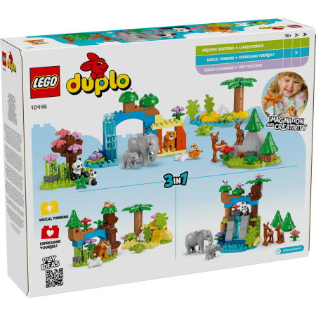  LEGO®  DUPLO - Familii de animale salbatice 3 in 1 (10446), 92 piese [2]