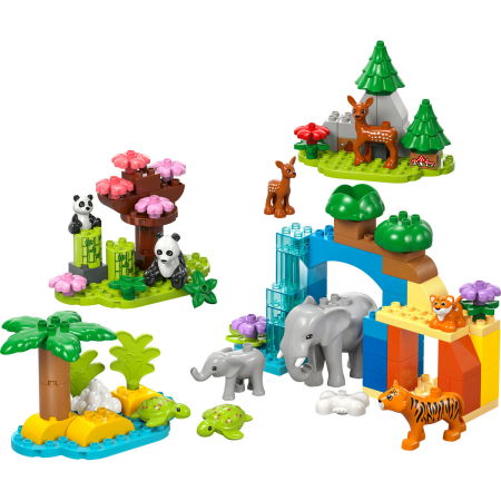  LEGO®  DUPLO - Familii de animale salbatice 3 in 1 (10446), 92 piese [8]