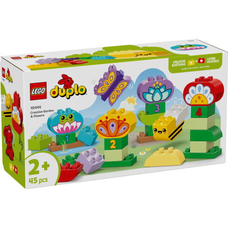 Jucarii copii si jocuri educative -  LEGO®  DUPLO - Gradina si flori creative (10444), 45 piese