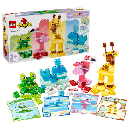 LEGO - LEGO® DUPLO - Joc de construit animale (10472), 94 piese