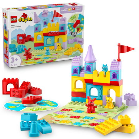LEGO - LEGO®  DUPLO - Jocul de la castelul Saltaretei (10450), 47 piese