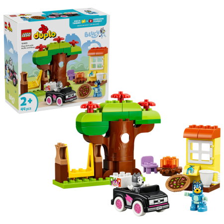 LEGO - LEGO® DUPLO - Muffin si Blue, fetele care aduc pizza (10469), 44 piese