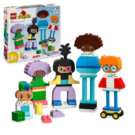 Jucarii copii si jocuri educative -  LEGO®  DUPLO - Oameni cu emotii mari (10423), 71 piesa 