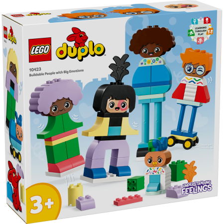 Jucarii copii si jocuri educative -  LEGO®  DUPLO - Oameni cu emotii mari (10423), 71 piesa 