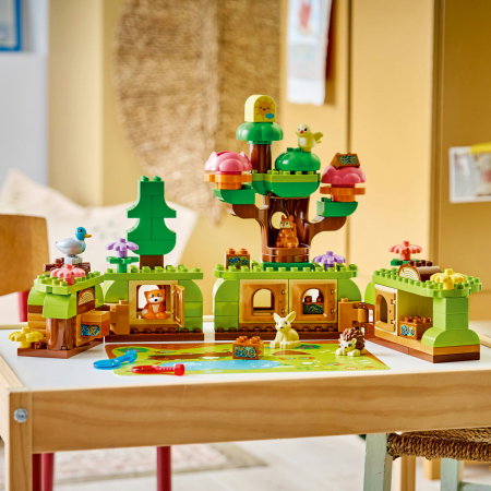 LEGO® DUPLO - Padurea descoperirilor cu animale salbatice (10480), 131 piese [5]