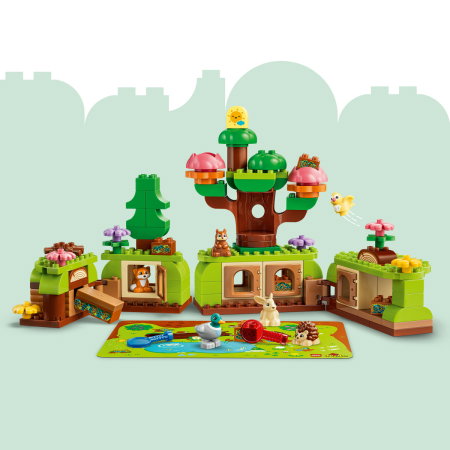 LEGO® DUPLO - Padurea descoperirilor cu animale salbatice (10480), 131 piese [6]