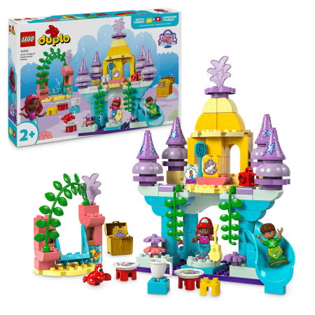 Jucarii copii si jocuri educative -  LEGO®  DUPLO - Palatul subacvatic magic al lui Ariel (10435), 116 piese